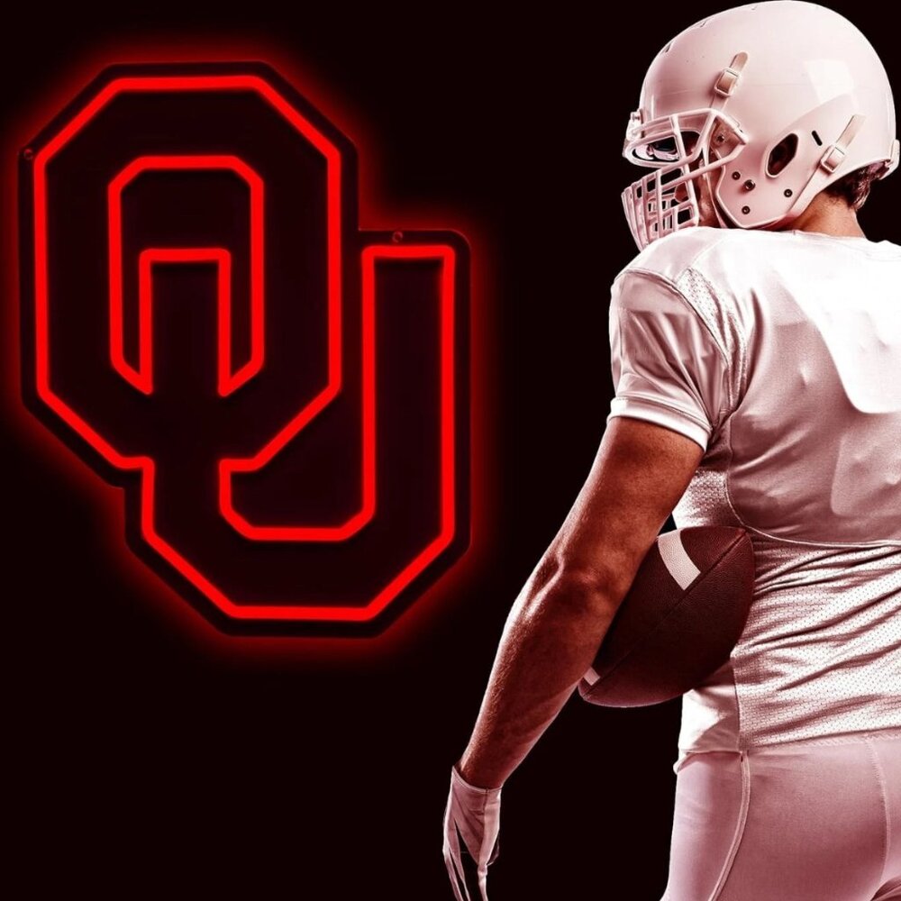 OKLAHOMA UNIVERSITY NEON LED SIGN